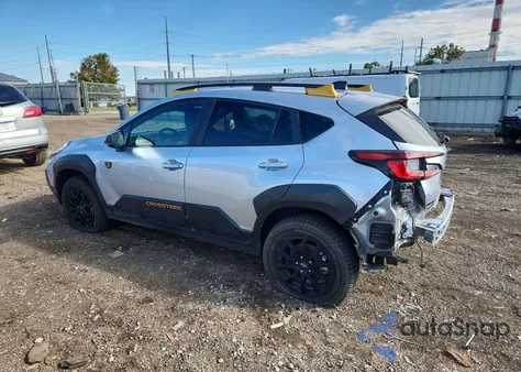 2024 Subaru Crosstrek Wilderness z USA, uszkodzony, nr VIN 4S4GUHT65R3752429